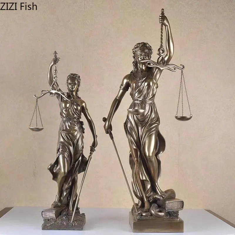Judicial Fairness and Justice Goddess Figures Statue Judicial Fairness and Justice Goddess Figures Statue
