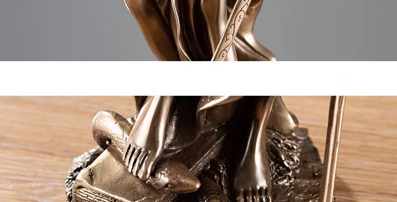 Judicial Fairness and Justice Goddess Figures Statue