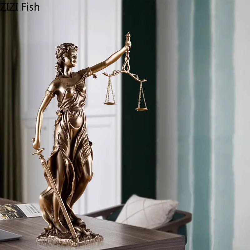 Judicial Fairness and Justice Goddess Figures Statue Judicial Fairness and Justice Goddess Figures Statue