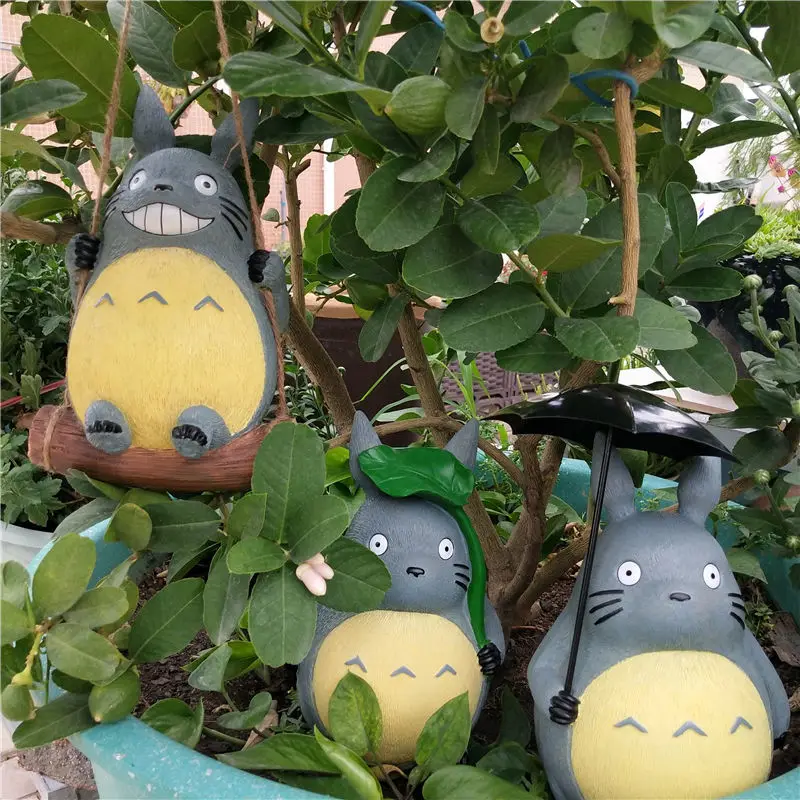 Large Garden Statue Cartoon Anime Totoroed Sculpture Creative Kawaii Miyazakis Hayaos Totoros Resin Figurines Garden Home Decor Large Garden Statue Cartoon Anime Totoroed Sculpture Creative Kawaii Miyazakis Hayaos Totoros Resin Figurines Garden Home Decor