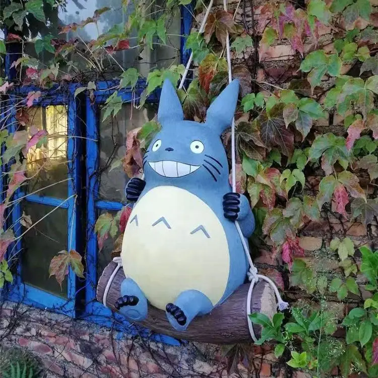 Large Garden Statue Cartoon Anime Totoroed Sculpture Creative Kawaii Miyazakis Hayaos Totoros Resin Figurines Garden Home Decor Large Garden Statue Cartoon Anime Totoroed Sculpture Creative Kawaii Miyazakis Hayaos Totoros Resin Figurines Garden Home Decor