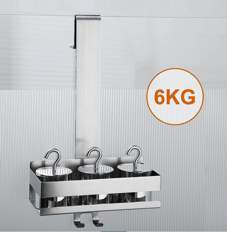 Movable Bathroom Shelves No Drill Shelf Organizer Shower Support Steel Shelf Multifunction Shelves Storage Unit For Bathroom