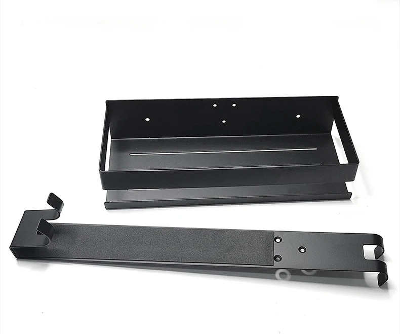 Movable Bathroom Shelves No Drill Shelf Organizer Shower Support Steel Shelf Multifunction Shelves Storage Unit For Bathroom