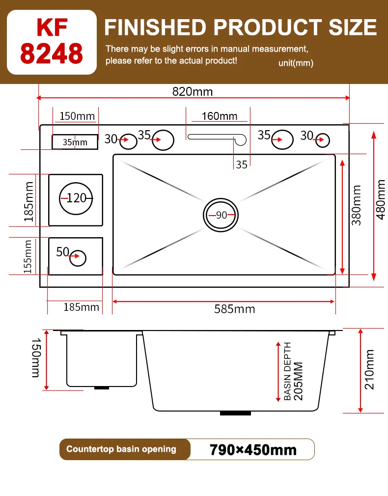 Multifunctional Sinks Stainless Steel Waterfall Kitchen Sink Includes 120 × 50 cm Large Single Slot Digital Display Faucet Set Multifunctional Sinks Stainless Steel Waterfall Kitchen Sink Includes 120 × 50 cm Large Single Slot Digital Display Faucet Set