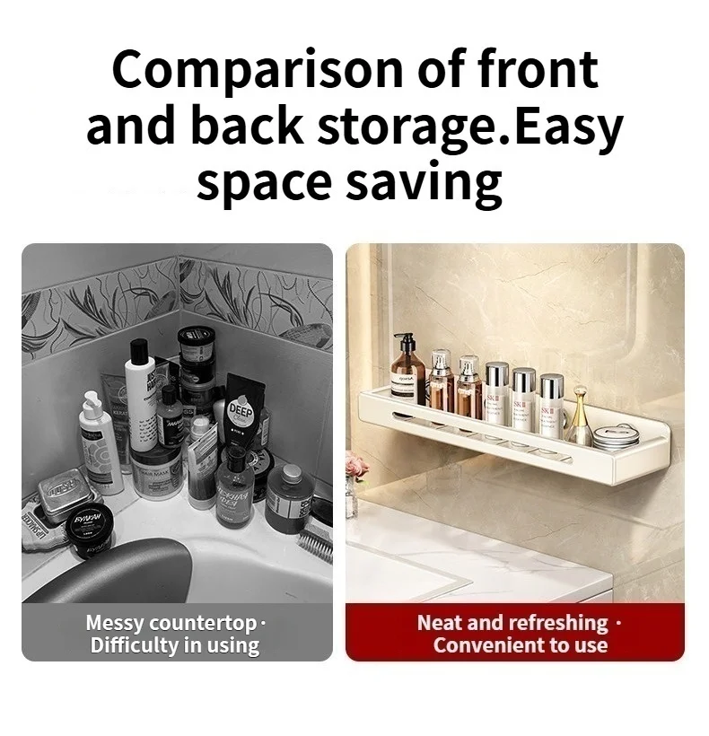 No Drill Self-Adhesive Suction Cup Rack