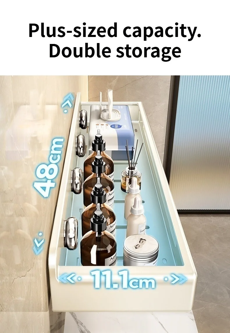 No Drill Self-Adhesive Suction Cup Rack