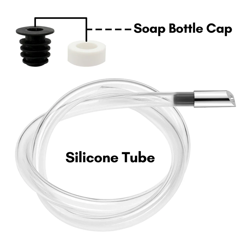 Soap Dispenser Extension Tube Kit For Kitchen Accessories Bathroom Stainless Steel Built In Liquid Soap Detergent Dispensers Soap Dispenser Extension Tube Kit For Kitchen Accessories Bathroom Stainless Steel Built In Liquid Soap Detergent Dispensers