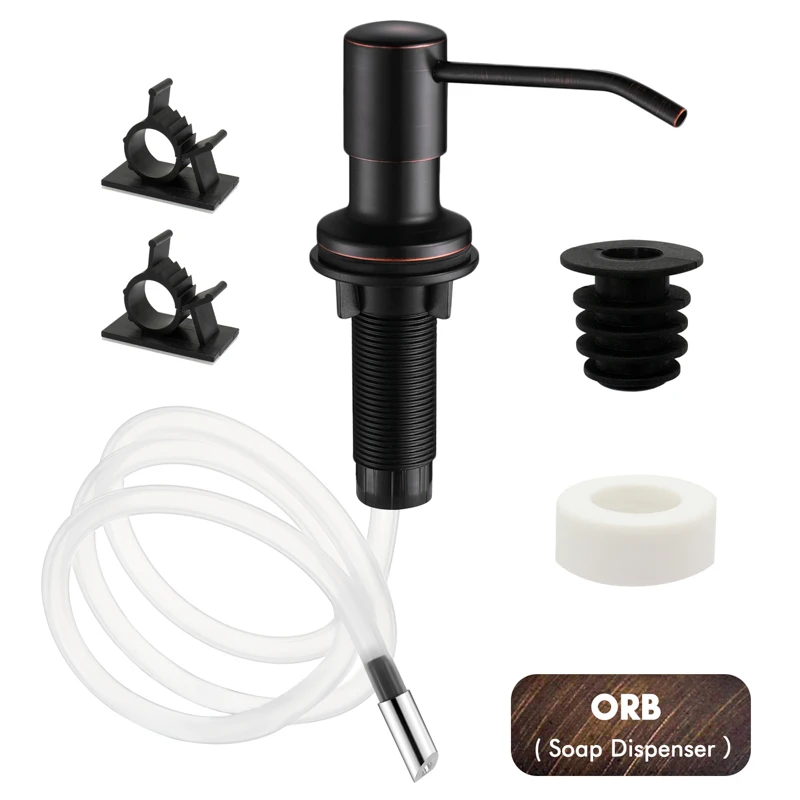 Soap Dispenser Extension Tube Kit For Kitchen Accessories Bathroom Stainless Steel Built In Liquid Soap Detergent Dispensers Soap Dispenser Extension Tube Kit For Kitchen Accessories Bathroom Stainless Steel Built In Liquid Soap Detergent Dispensers