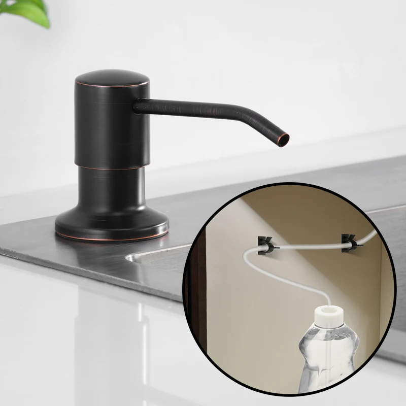 Soap Dispenser Extension Tube Kit For Kitchen Accessories Bathroom Stainless Steel Built In Liquid Soap Detergent Dispensers Soap Dispenser Extension Tube Kit For Kitchen Accessories Bathroom Stainless Steel Built In Liquid Soap Detergent Dispensers