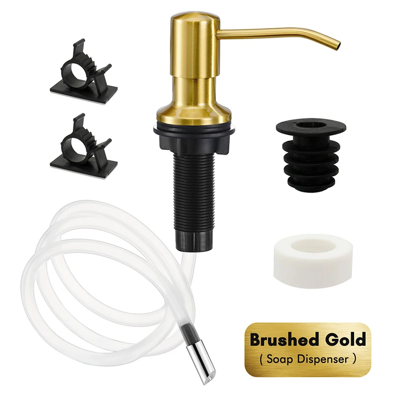 Soap Dispenser Extension Tube Kit For Kitchen Accessories Bathroom Stainless Steel Built In Liquid Soap Detergent Dispensers Soap Dispenser Extension Tube Kit For Kitchen Accessories Bathroom Stainless Steel Built In Liquid Soap Detergent Dispensers