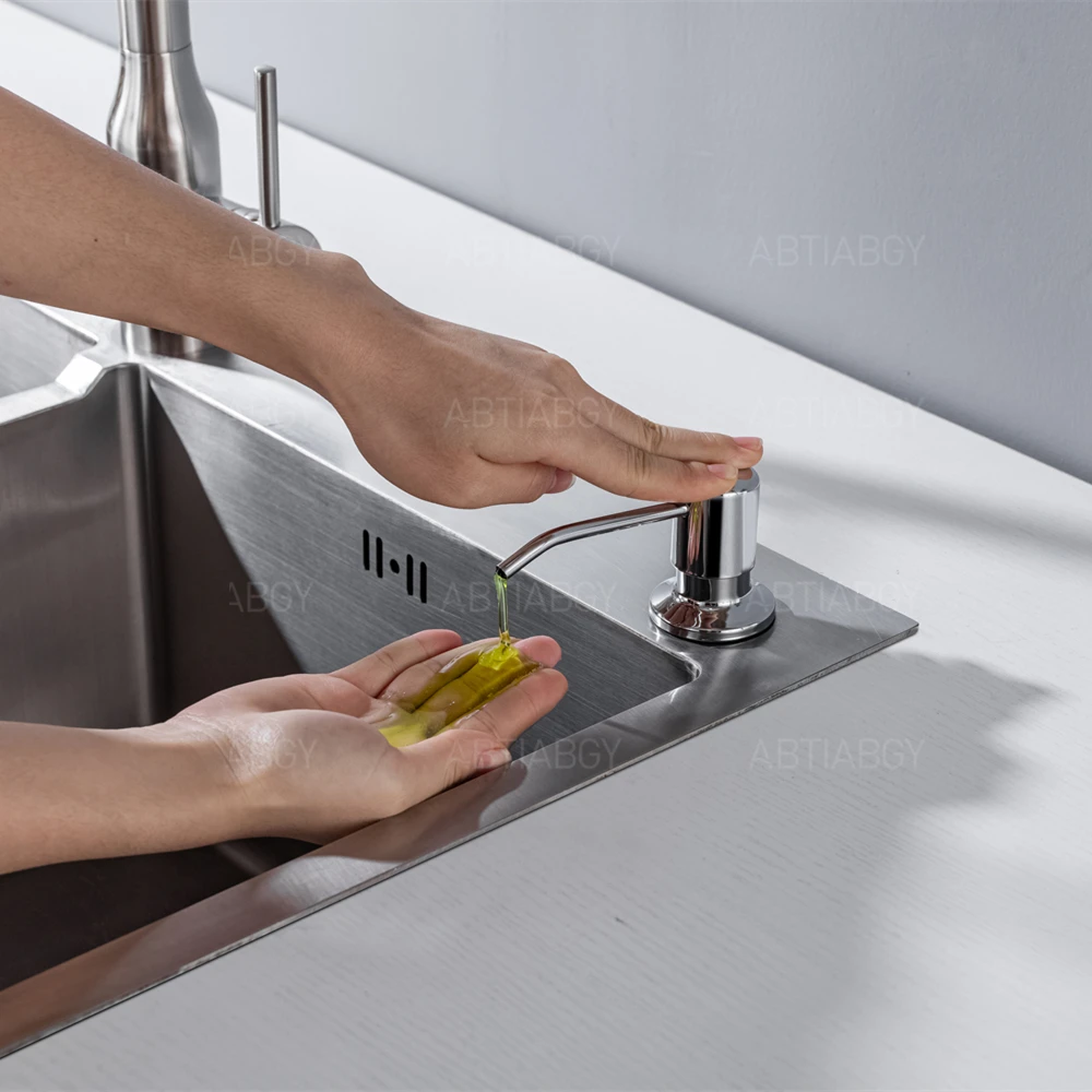Soap Dispenser Extension Tube Kit For Kitchen Accessories Bathroom Stainless Steel Built In Liquid Soap Detergent Dispensers Soap Dispenser Extension Tube Kit For Kitchen Accessories Bathroom Stainless Steel Built In Liquid Soap Detergent Dispensers