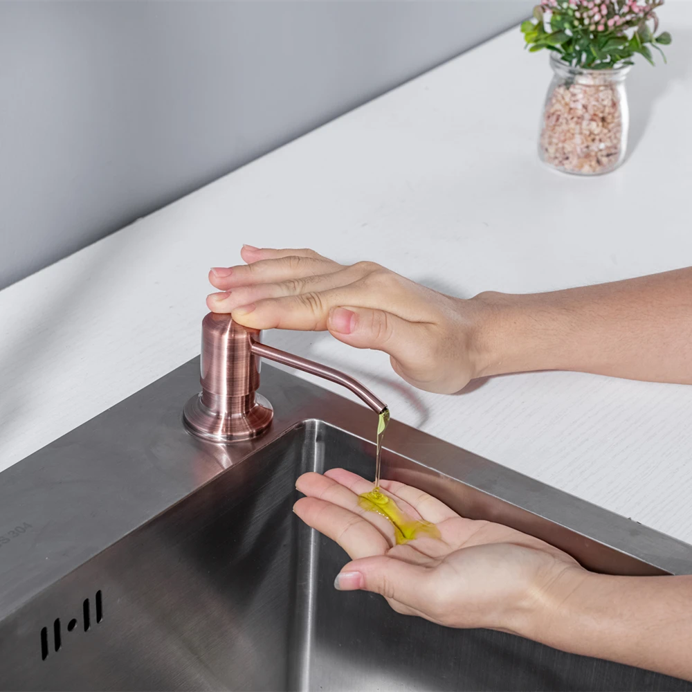 Soap Dispenser Extension Tube Kit For Kitchen Accessories Bathroom Stainless Steel Built In Liquid Soap Detergent Dispensers Soap Dispenser Extension Tube Kit For Kitchen Accessories Bathroom Stainless Steel Built In Liquid Soap Detergent Dispensers