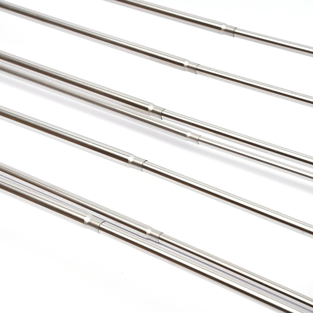 Stainless Steel Wall Mounted Laundry Drying Rack Length Adjustable 42~80cm, Foldable Towel Holder Bathroom Easy To Install