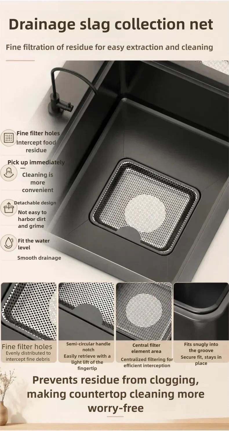 Stainless Steel Waterfall Kitchen Sink Stainless Steel Waterfall Kitchen Sink