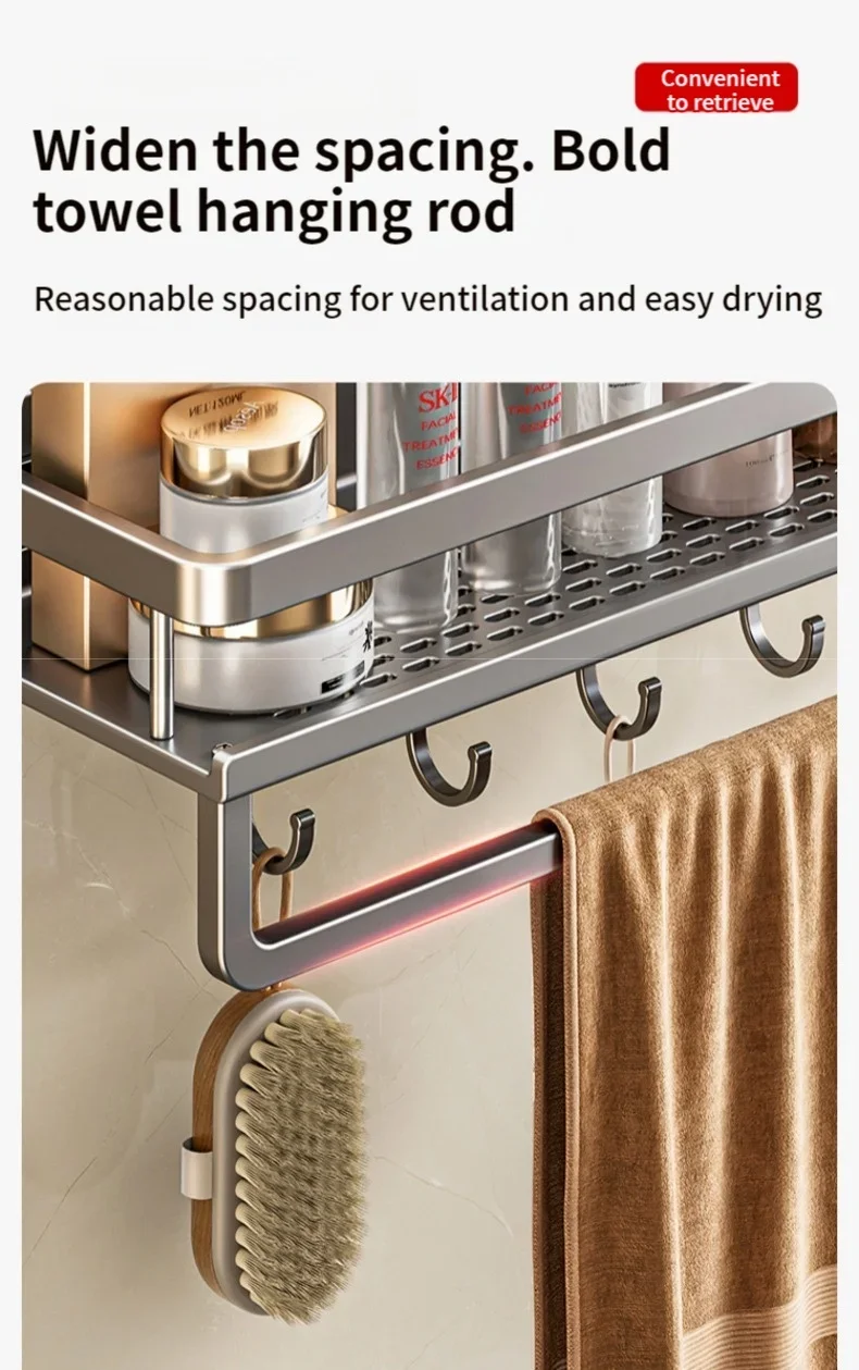 Suction Cup Bathroom Shelf,No Drill Wall Mounted Shower Organizer for Toiletries,Adhesive-Free Toilet Storage Rack for Washbasin Suction Cup Bathroom Shelf,No Drill Wall Mounted Shower Organizer for Toiletries,Adhesive-Free Toilet Storage Rack for Washbasin