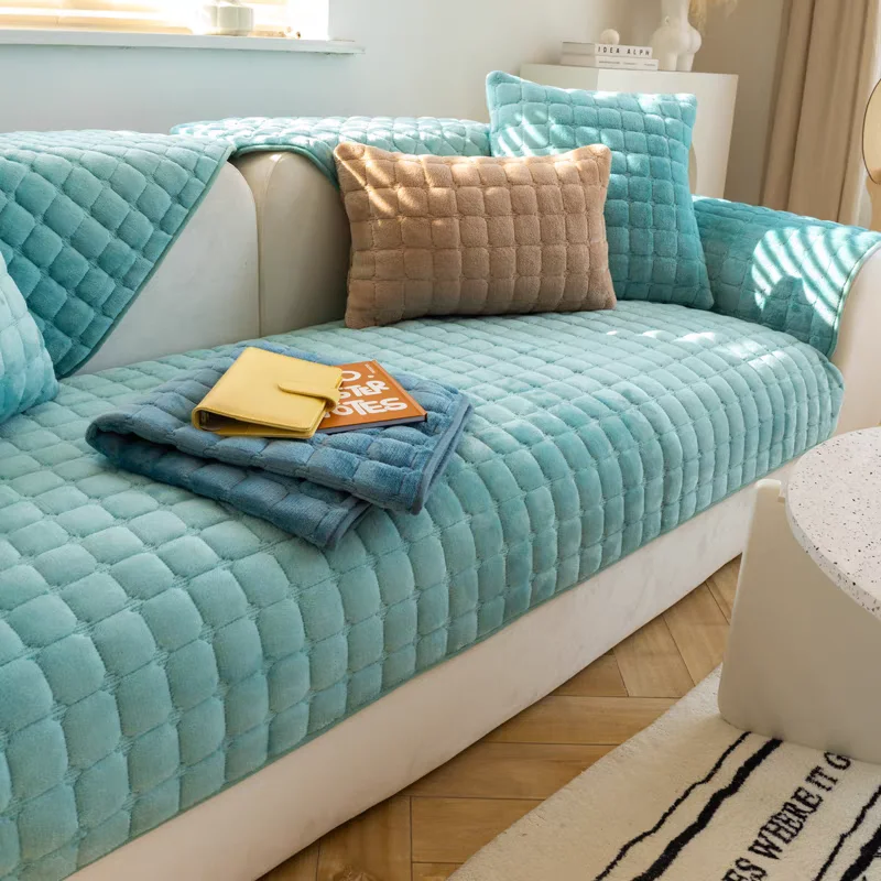 Velvet Sofa Cushion Thickened Warmth Non-Slip Sofa Cover Four Seasons Universal Living Room Sofa All-Inclusive Towel Color: green Specification: 110x160cm|110x110cm|110x210cm|110x180cm|45×45 pillowcase|110x240cm|70x90cm|70x70cm|70x150cm|70x120cm|70x210cm|70x180cm|90x120cm|90x90cm|90x180cm|90x160cm|90x240cm|90x210cm Velvet Sofa Cushion Thickened Warmth Non-Slip Sofa Cover Four Seasons Universal Living Room Sofa All-Inclusive Towel Color: green Specification: 110x160cm|110x110cm|110x210cm|110x180cm|45x45 pillowcase|110x240cm|70x90cm|70x70cm|70x150cm|70x120cm|70x210cm|70x180cm|90x120cm|90x90cm|90x180cm|90x160cm|90x240cm|90x210cm