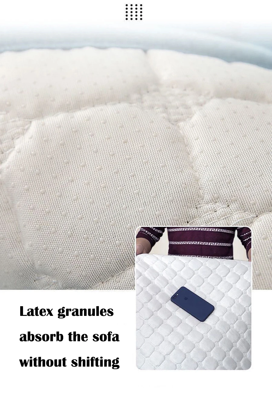 Velvet Sofa Cushion Thickened Warmth Non-Slip Sofa Cover Four Seasons Universal Living Room Sofa All-Inclusive Towel