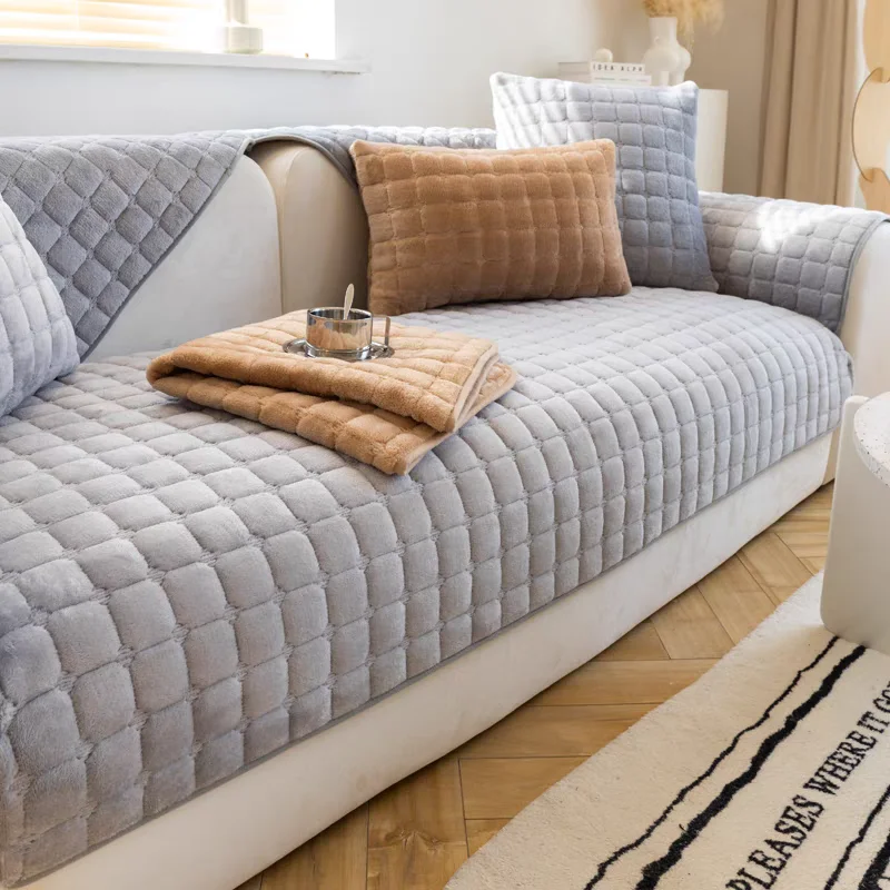 Velvet Sofa Cushion Thickened Warmth Non-Slip Sofa Cover Four Seasons Universal Living Room Sofa All-Inclusive Towel Color: light grey Specification: 110x160cm|110x110cm|110x210cm|110x180cm|45×45 pillowcase|110x240cm|70x90cm|70x70cm|70x150cm|70x120cm|70x210cm|70x180cm|90x120cm|90x90cm|90x180cm|90x160cm|90x240cm|90x210cm Velvet Sofa Cushion Thickened Warmth Non-Slip Sofa Cover Four Seasons Universal Living Room Sofa All-Inclusive Towel Color: light grey Specification: 110x160cm|110x110cm|110x210cm|110x180cm|45x45 pillowcase|110x240cm|70x90cm|70x70cm|70x150cm|70x120cm|70x210cm|70x180cm|90x120cm|90x90cm|90x180cm|90x160cm|90x240cm|90x210cm