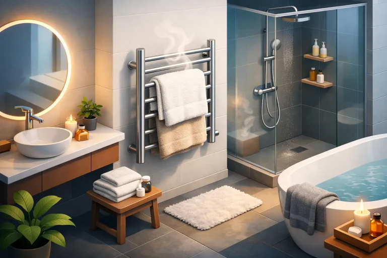 Towel Warmers for a More Comfortable Bathroom