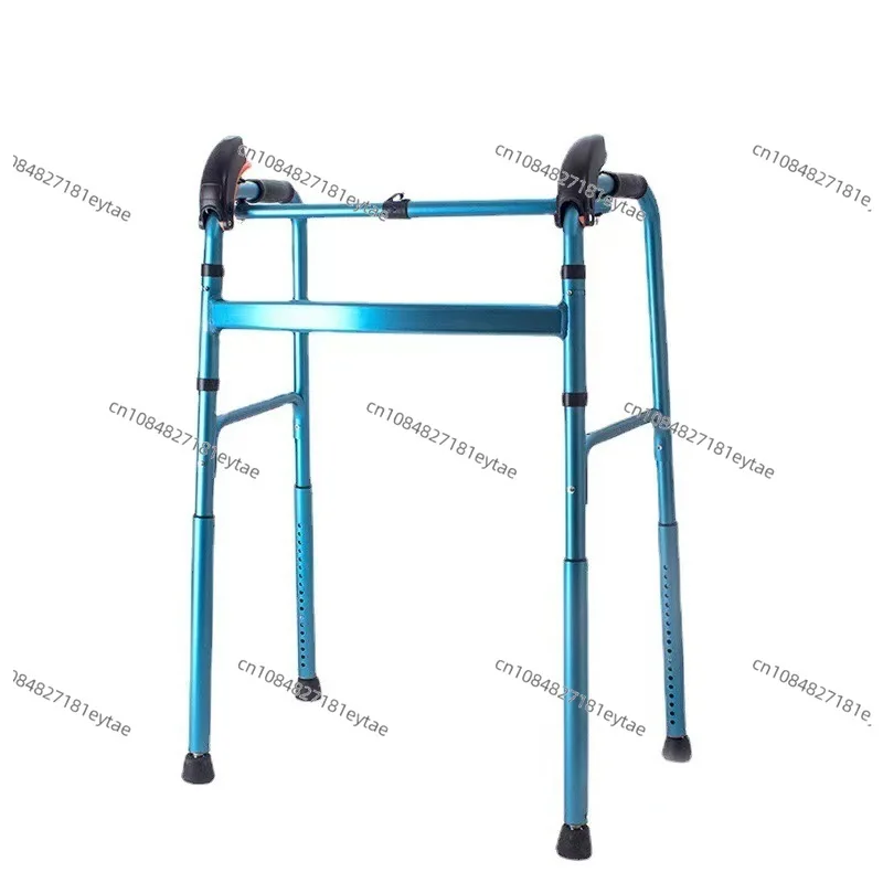 Elderly Folding Walker Adjustable Stair Climbing Rollator Walking Aid with Armrest for Seniors Home Rehabilitation Elderly Folding Walker Adjustable Stair Climbing Rollator Walking Aid with Armrest for Seniors Home Rehabilitation