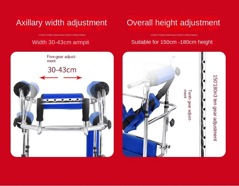 MIYAUP Elderly Hemiplegia Handbrake Rehabilitation Training Equipment Adult Walker Elderly Walking Aid Support MIYAUP Elderly Hemiplegia Handbrake Rehabilitation Training Equipment Adult Walker Elderly Walking Aid Support