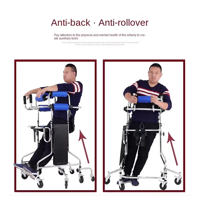 MIYAUP Elderly Hemiplegia Handbrake Rehabilitation Training Equipment Adult Walker Elderly Walking Aid Support MIYAUP Elderly Hemiplegia Handbrake Rehabilitation Training Equipment Adult Walker Elderly Walking Aid Support