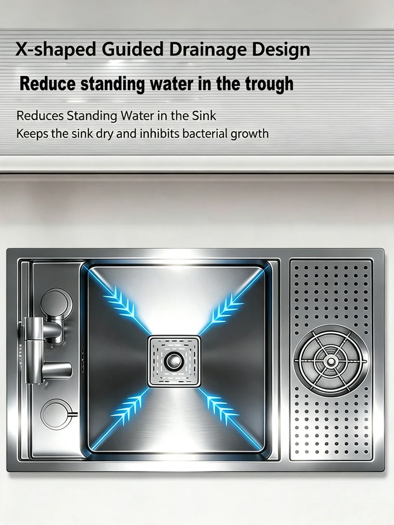 Cup Washer Hidden Bar Sinks With Lid MultifunctionalStainless Steel Kitchen Sink Single Slot Undermount Bowl Cup Washer Hidden Bar Sinks With Lid MultifunctionalStainless Steel Kitchen Sink Single Slot Undermount Bowl