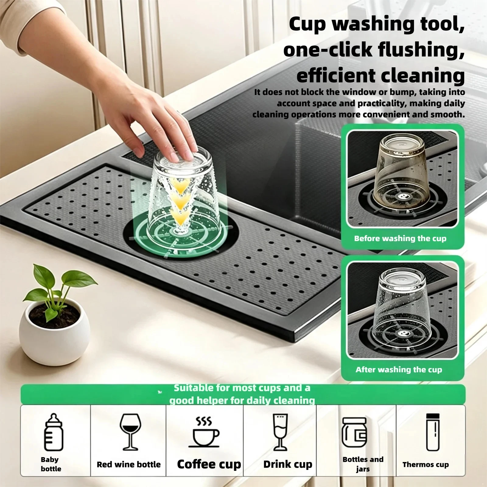 MultifunctionalStainless Steel Kitchen Sink Single Slot Undermount Bowl Kitchen Gadgets MultifunctionalStainless Steel Kitchen Sink Single Slot Undermount Bowl Kitchen Gadgets
