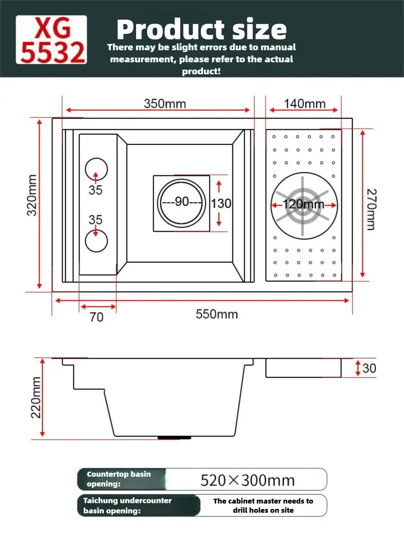 Cup Washer Hidden Bar Sinks With Lid MultifunctionalStainless Steel Kitchen Sink Single Slot Undermount Bowl Cup Washer Hidden Bar Sinks With Lid MultifunctionalStainless Steel Kitchen Sink Single Slot Undermount Bowl