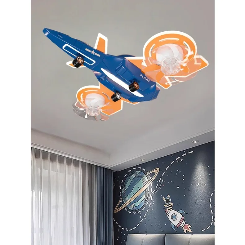 New Airplane Fan Lights, Children's Room Lights