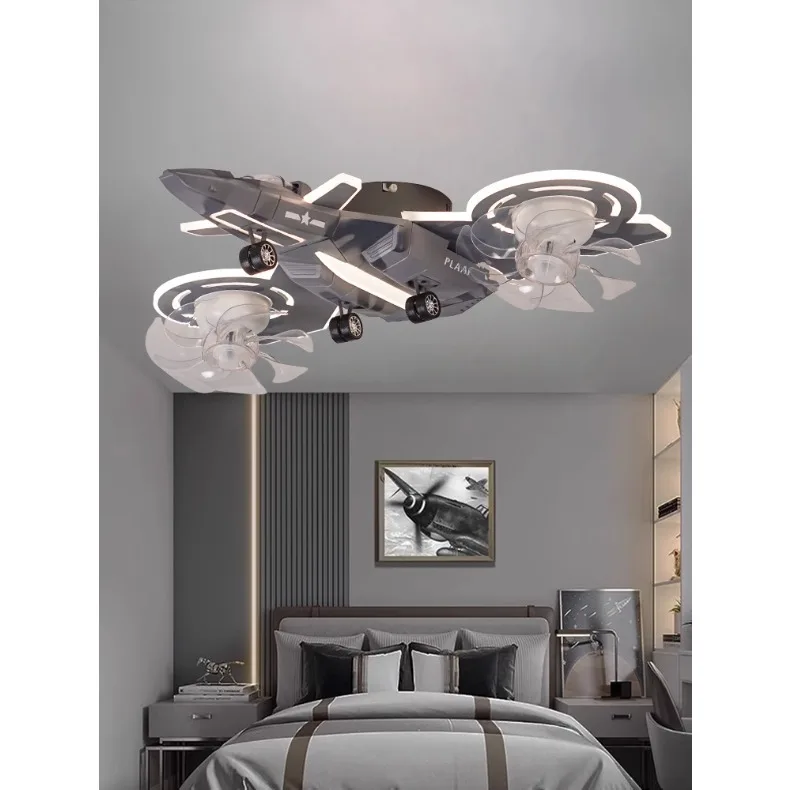 New Airplane Fan Lights, Children's Room Lights