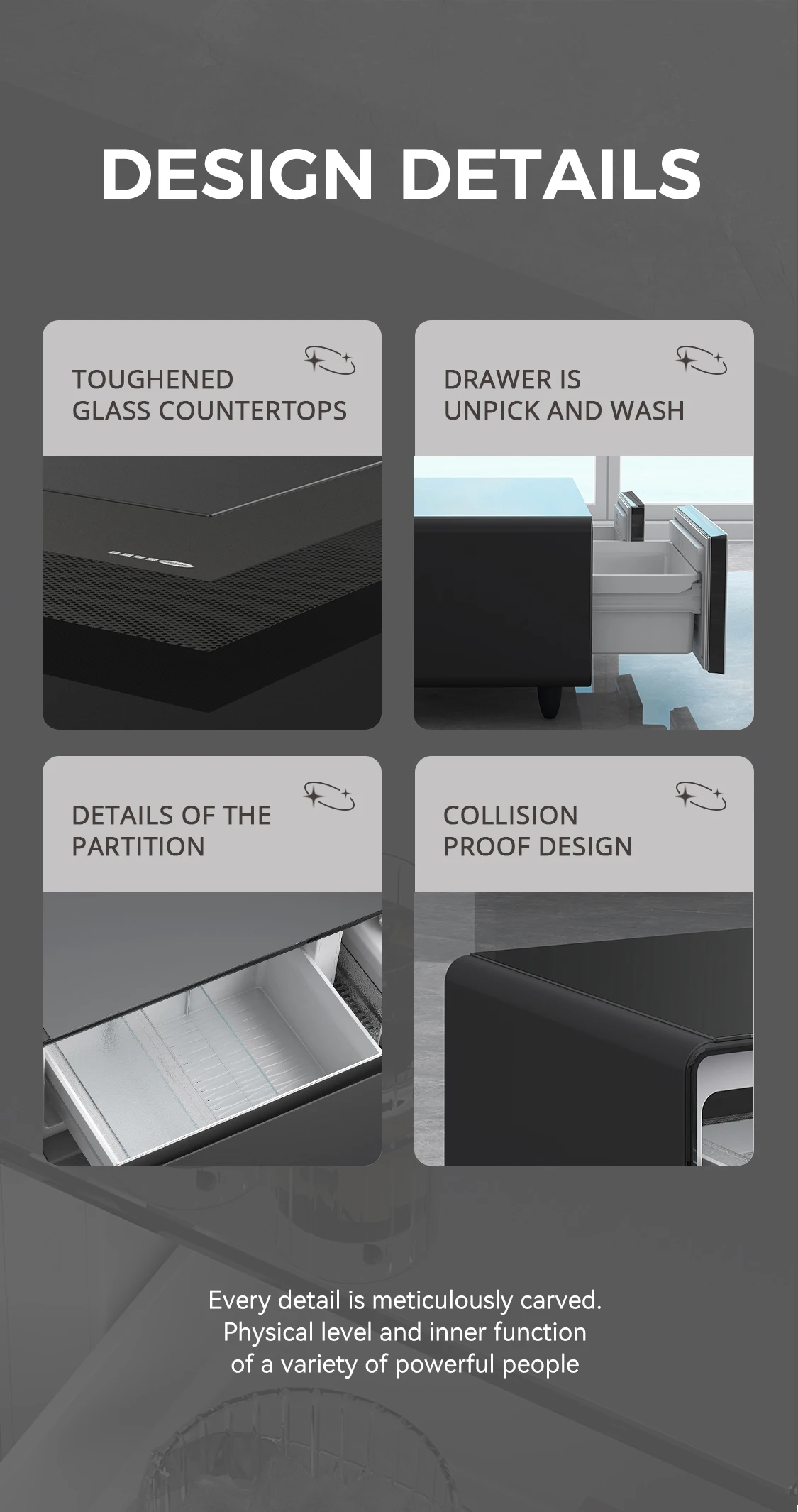 Newly Designed Coffee Table with Fridge Drawers and Cooling Storage Smart Table Living Room Smart Coffee Table Newly Designed Coffee Table with Fridge Drawers and Cooling Storage Smart Table Living Room Smart Coffee Table