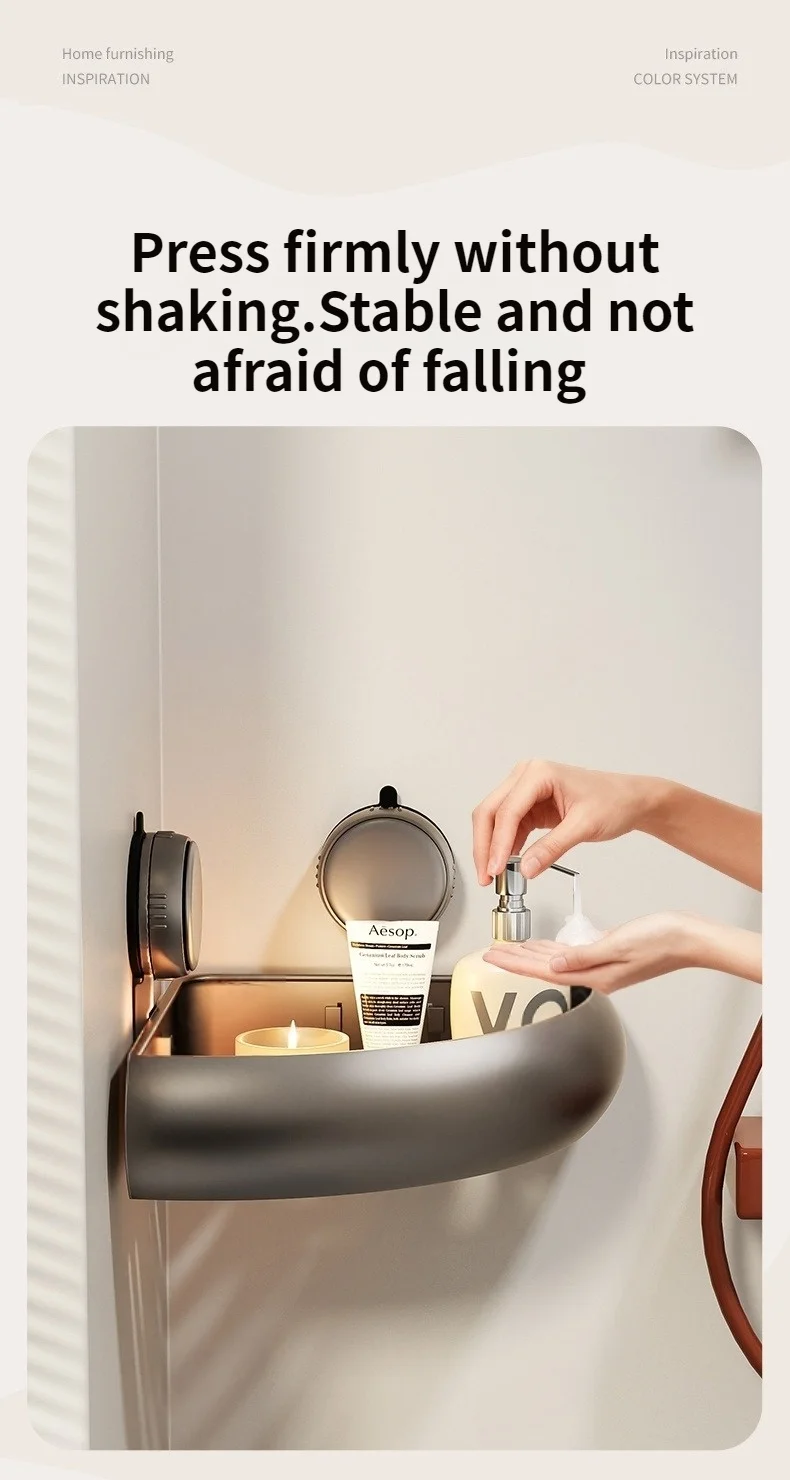 No Drill Suction Cup Adhesive Bathroom Rack Bathroom Shelf Toilet Aluminum Hanging Rack Bathroom Organizer Hang On The Wall No Drill Suction Cup Adhesive Bathroom Rack Bathroom Shelf Toilet Aluminum Hanging Rack Bathroom Organizer Hang On The Wall