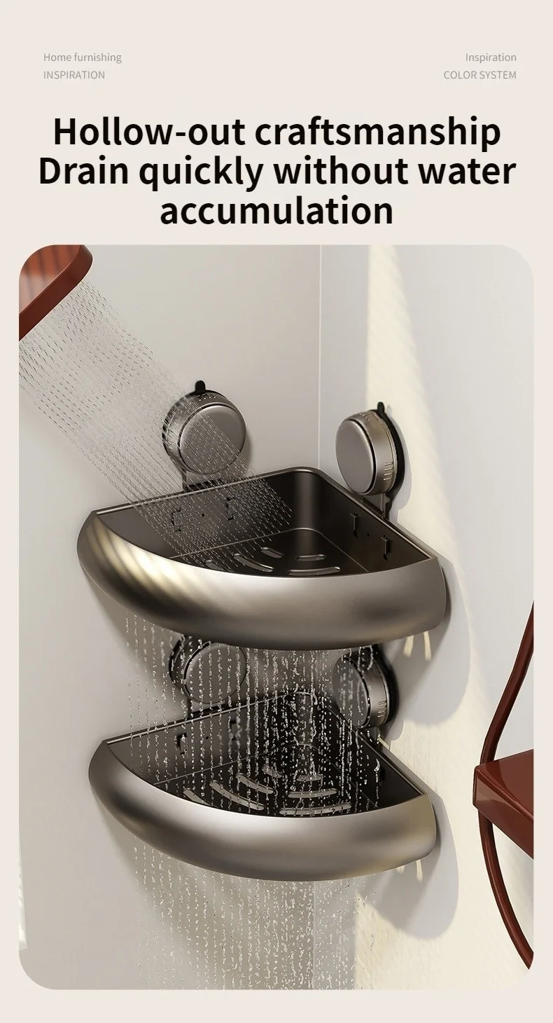 No Drill Suction Cup Adhesive Bathroom Rack Bathroom Shelf Toilet Aluminum Hanging Rack Bathroom Organizer Hang On The Wall No Drill Suction Cup Adhesive Bathroom Rack Bathroom Shelf Toilet Aluminum Hanging Rack Bathroom Organizer Hang On The Wall