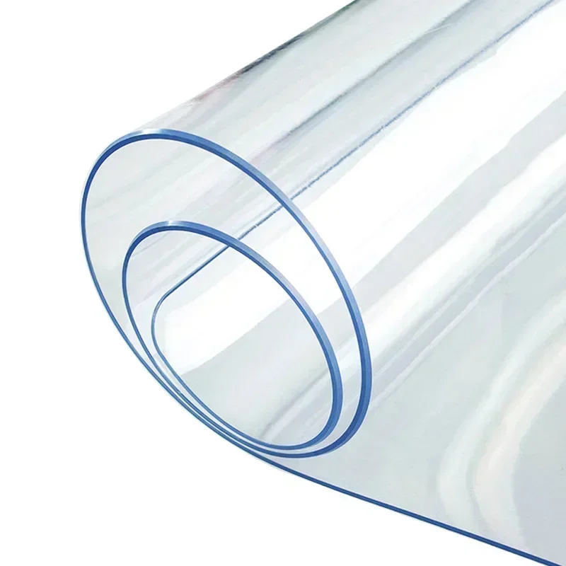 PVC Table Cloth Transparent Clear Desk Cover Protector Plastic Soft Glass Waterproof Oilproof for Dining Table PVC Table Cloth Transparent Clear Desk Cover Protector Plastic Soft Glass Waterproof Oilproof for Dining Table