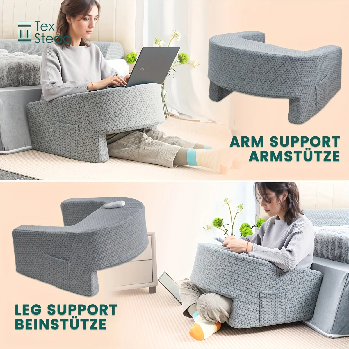 Reading Pillow for Gaming