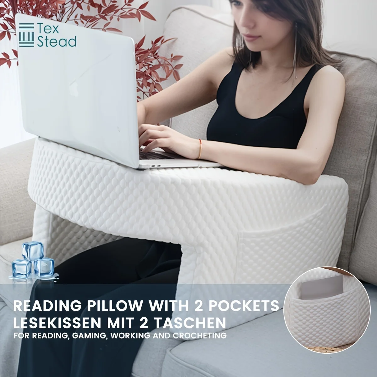 Reading Pillow for Gaming