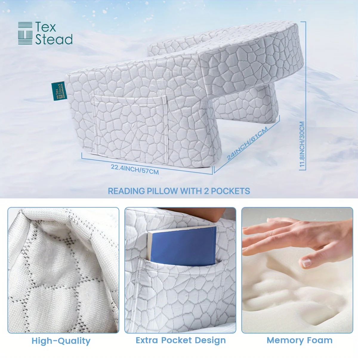 Reading Pillow for Gaming