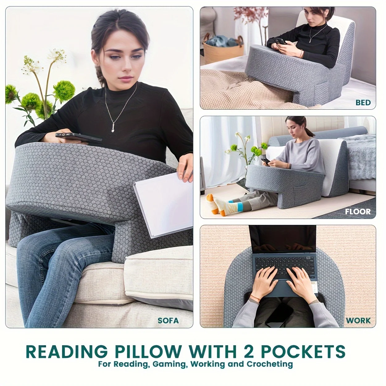 Reading Pillow for Gaming