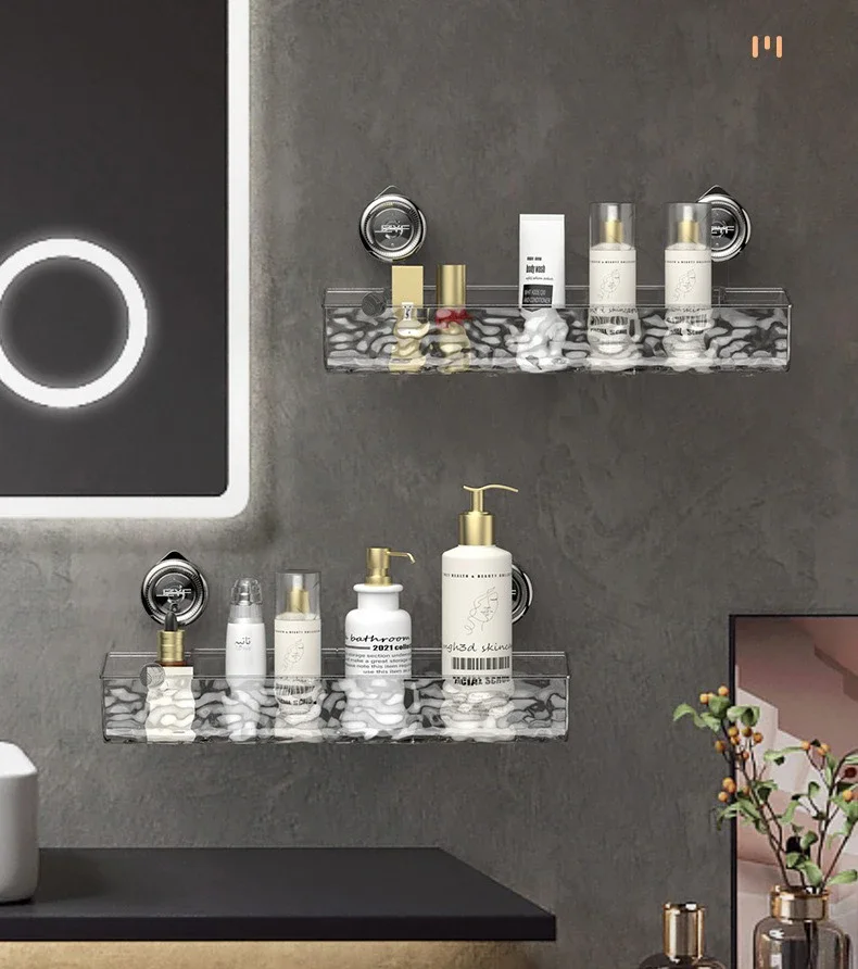 Shower Room Suction Cup Bathroom Storage Shelf Basket Home Storage Organizer Shelf Decorative Easy Install Bathroom Organizer Shower Room Suction Cup Bathroom Storage Shelf Basket Home Storage Organizer Shelf Decorative Easy Install Bathroom Organizer