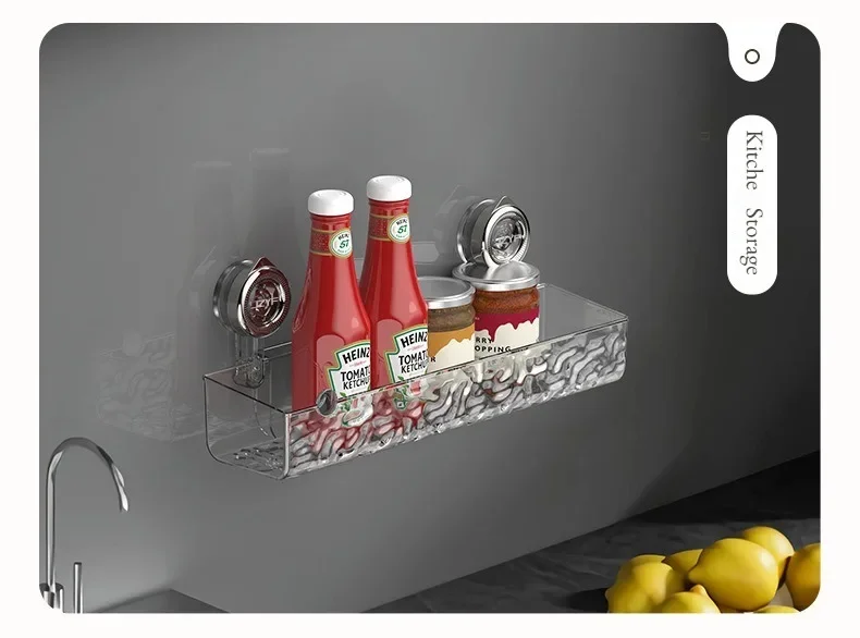 Shower Room Suction Cup Bathroom Storage Shelf Basket Home Storage Organizer Shelf Decorative Easy Install Bathroom Organizer Shower Room Suction Cup Bathroom Storage Shelf Basket Home Storage Organizer Shelf Decorative Easy Install Bathroom Organizer
