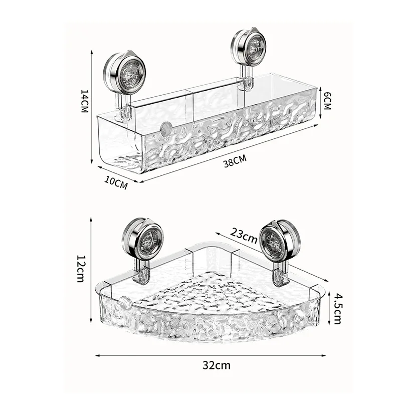 Shower Room Suction Cup Bathroom Storage Shelf Basket Home Storage Organizer Shelf Decorative Easy Install Bathroom Organizer Shower Room Suction Cup Bathroom Storage Shelf Basket Home Storage Organizer Shelf Decorative Easy Install Bathroom Organizer