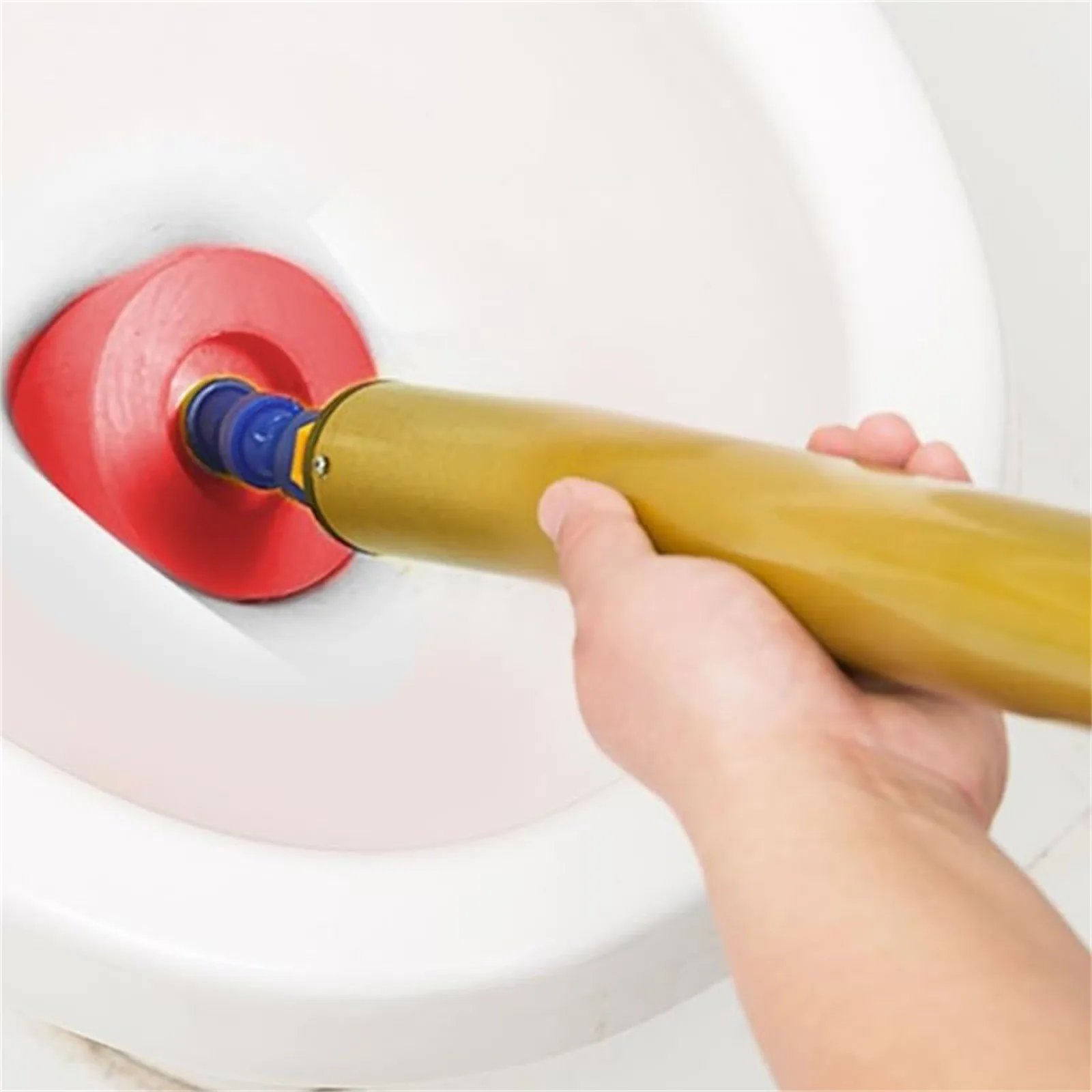 Unblock Toilet High Pressure One Shot Toilet Pipe Plunger Cleaner Silicone Quickly Home Toilet Sewer Dredging Plunger Wc pump