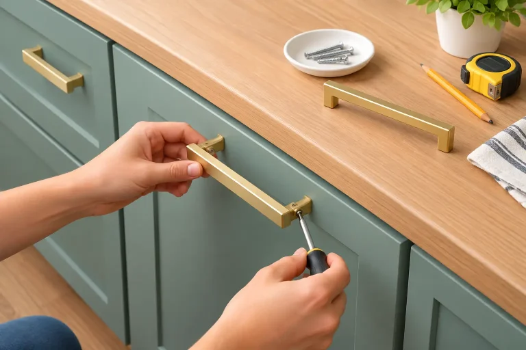 Cabinet Handle Installation Made Simple at Home