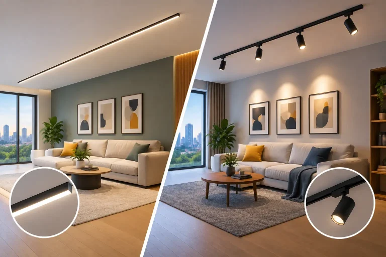 LED Rail Lighting Versus Track Lighting